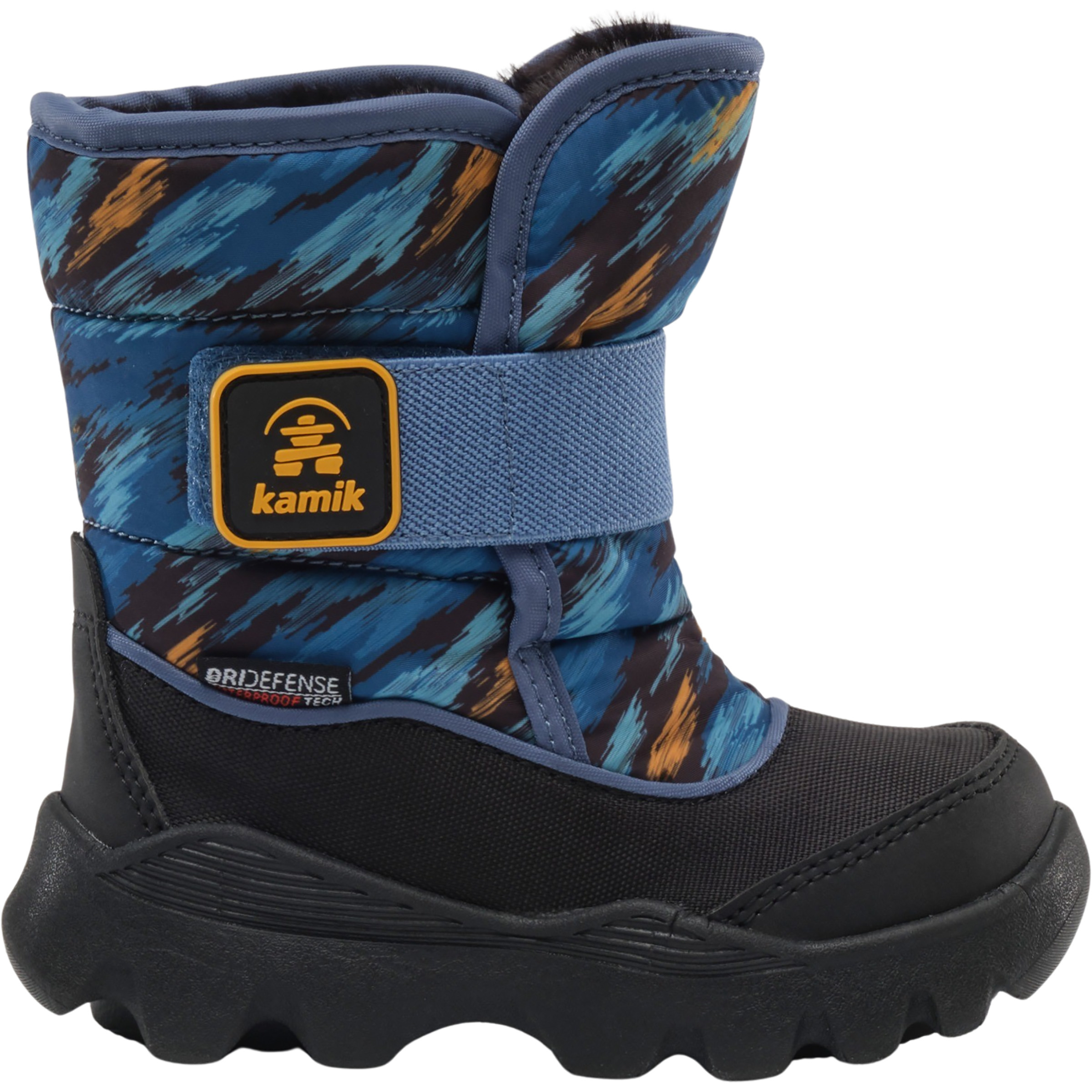 Kamik Snowland Kinder Winterschuhe & Winterstiefel blau Größe 23 Lifestyle Wasserdicht