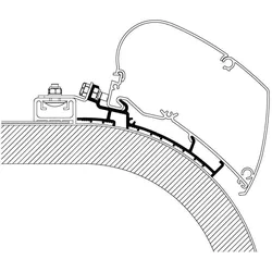 Thule Markisenadapter Rapido Distinction 5m
