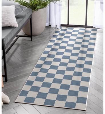 Well Woven Apollo Square Modern Geometric Flat-Weave Area Rug