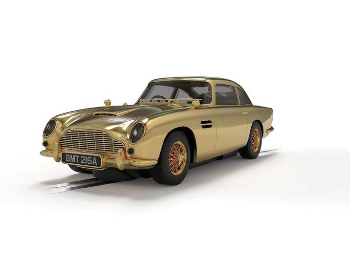 Scalextric Rennbahn-Auto Scalextric Aston Martin DB5 1:32 Goldfinger James Bond HD Slotcar - Re