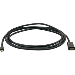 Kramer C-MDP/HM/UHD Series C-MDP/HM/UHD-3 - Adapterkabel (0.90 m), Videokabel, Schwarz