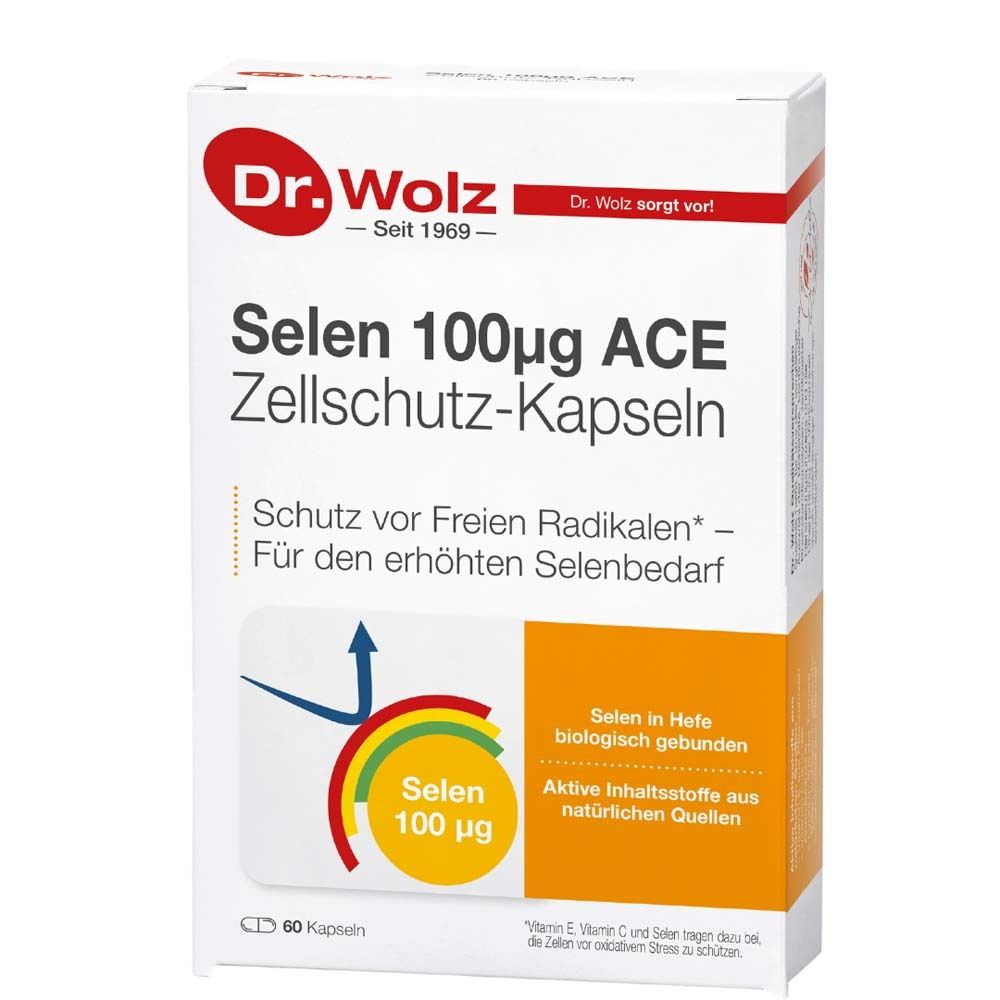 Selen ACE 100 µg 60 Tage Kapseln St