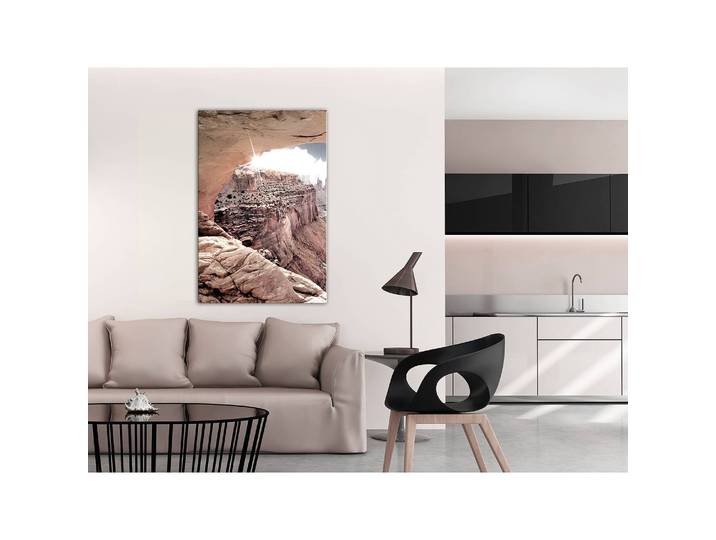Wandbild Colorado Treasure Leinen Braun 40 x 60cm