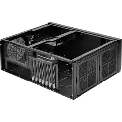 Silverstone Sst-Gd09b (ATX, mATX), PC Gehäuse, Schwarz