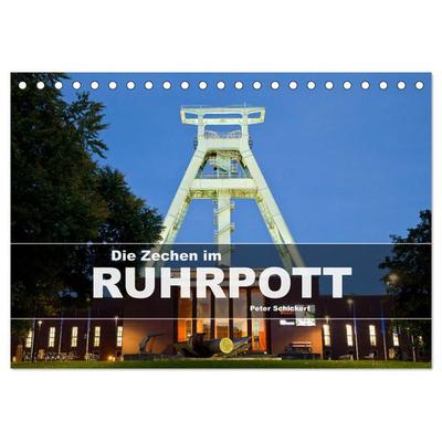 Die Zechen im Ruhrpott (Tischkalender 2026 DIN A5 quer), CALVENDO Monatskalender