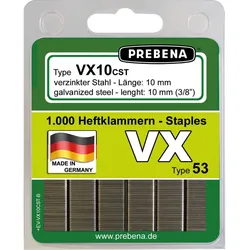 Heftklammer Prebena -  10 / 1000