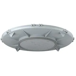 KAISER 1282-62 Einbaugehäuse, HaloX® 180 Frontteil, Einbaudurchmesser Ø 110 mm f. Sichtbeton 128262  - 10 Stück