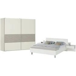 uno Komplett-Schlafzimmer  Casablanca , weiß
