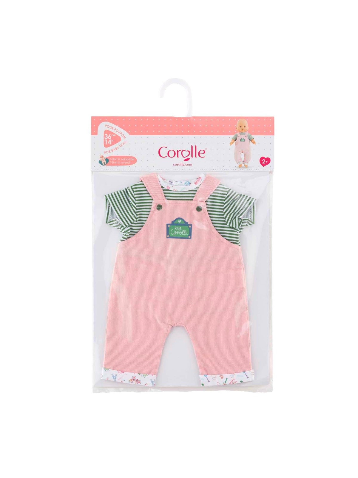 Corolle - T-Shirt and Overall for Baby Doll 36cm