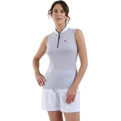 Chervo Polo Attractive, ärmellos, weiss/navy