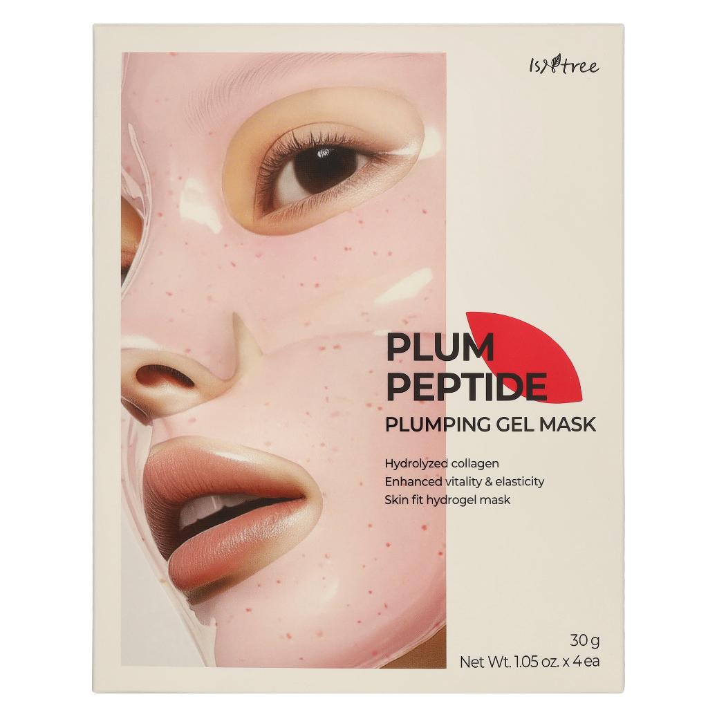 Isntree Aufpolsternde Gelmaske mit Pflaumen-Peptid, 4 x 35 g (120 ml) (66021240)