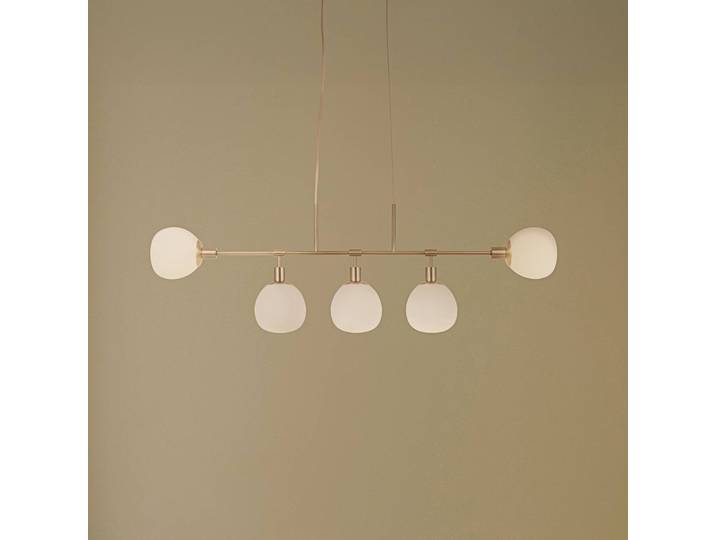 Maytoni Hängelampe Erich, dimmbar, messing / gold, für Wohn- / Esszimmer, Metall, Modern, Pendelleuchte