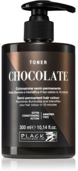 Black Professional Line Toner toner para tons naturais Chocolate 300 ml. Toner