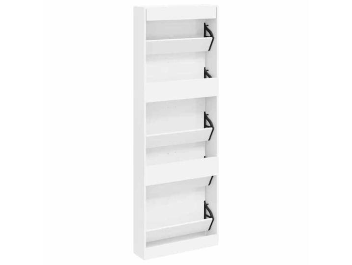 Remise 2026®Meuble Entrée Blanc - Meuble à chaussures - Bonne ventilation - en bois avec 5 compartiments - blanc - 688 4871164