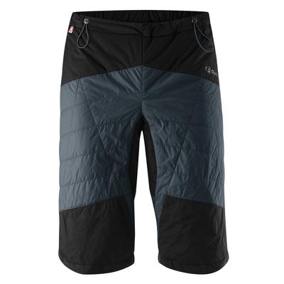 Fahrradhose GONSO "Alvao M", Herren, Gr. S, Normalgrößen, schwarz (anthrazit), 100% Polyamid, Hosen Fahrradhose, Hohe Wärmeisolation, wasserabweisende Ausrüstung