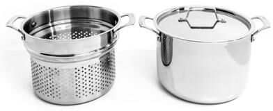 BergHOFF Professional 3Pc Tri-Ply 18/10 Stainless Steel Steamer Set, SS Lid