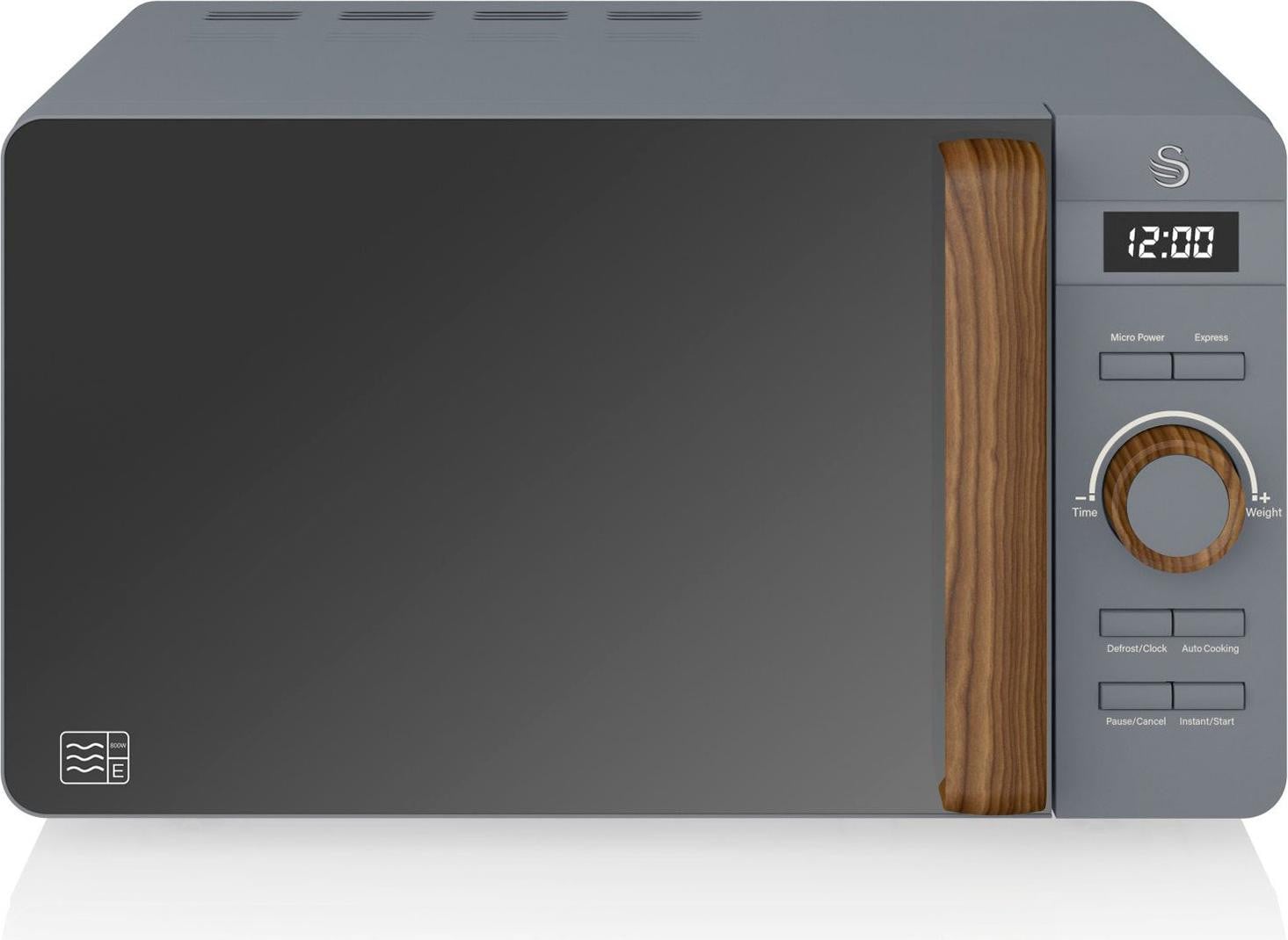 Swan SM22036GRYNEUN Digitale Magnetronoven, 20 liter, grijs