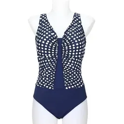 SUNMARIN Damen Badeanzug, Größe 50C in Blau Blau