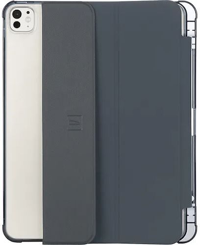 Tucano Capa  Satin Folio para iPad Pro 13" M4 e M5 - Azul Escuro
