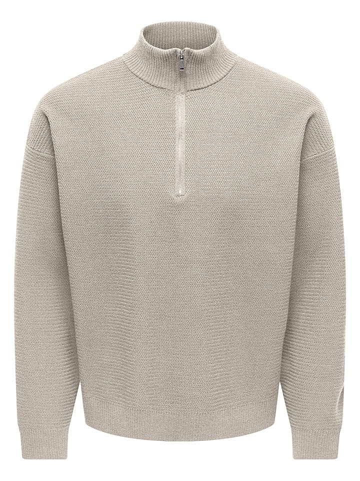 ONLY & SONS Pullover "Carter" in Beige - XXL