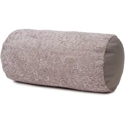 Kissenrolle CORALI (BL 40x20 cm) - braun - BL 40x20 cm