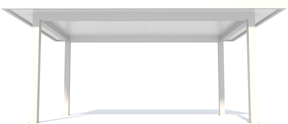 Wismar NFI Carport Style 400 x 600 cm weiß