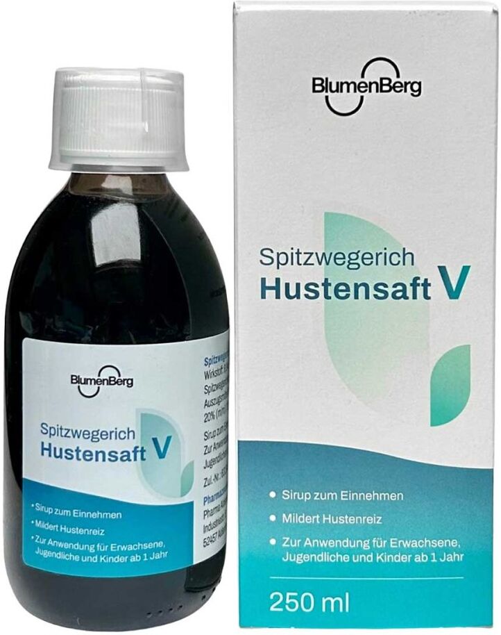 Blumenberg Spitzwegerich Hustensaft V Erkältung 250ml