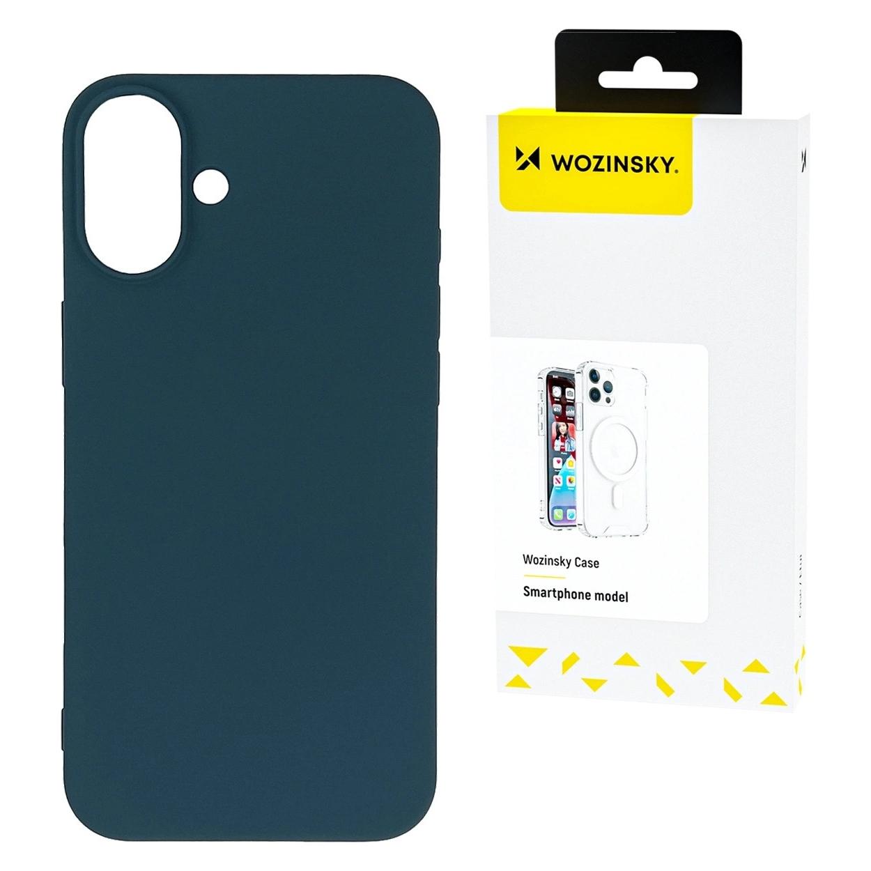 Wozinsky Silicone Case for Samsung Galaxy S25 - Blue (Samsung Galaxy S25) (Wozinsky Silicone Case Samsung Galaxy S25 Blue)