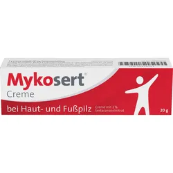 Mykosert Creme bei Haut- und Fußpilz 20 G