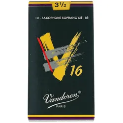 Vandoren V16 Sopransaxofonblätter Stärke 3,5 - Blätter