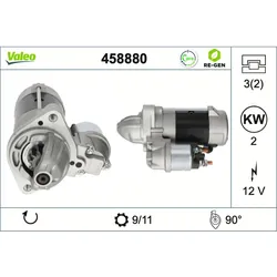 Starter VALEO 458880 für BMW 7er X5