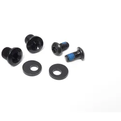 ABSOLUTE BLACK Kettenblattschrauben Set für ovales Kettenblatt 30 Zä