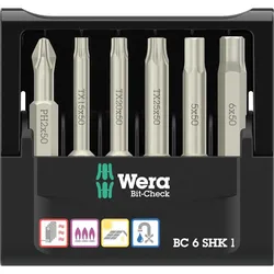 Wera Bit-Check 6 SHK 1 SB - 05073631001