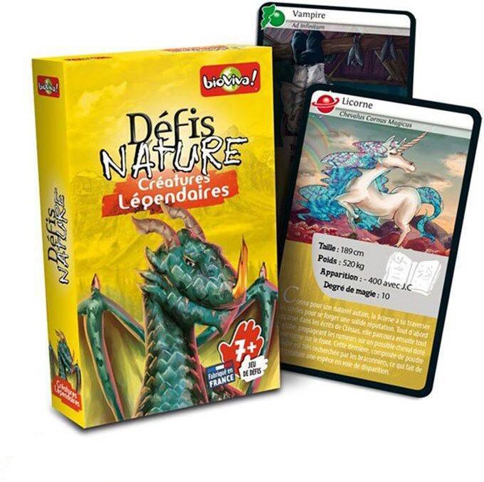 Bioviva Editions Défis Nature Créatures légendaires