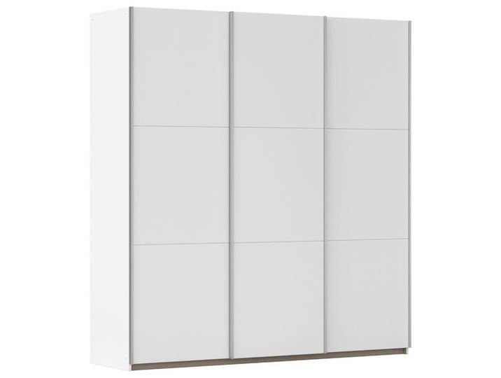Rauch Möbel Schwebetürenschrank, Weiß, 3 Fächer, 196x210x59 cm, in verschiedenen Größen erhältlich, Schlafzimmer, Kleiderschränke, Schwebetürenschränke