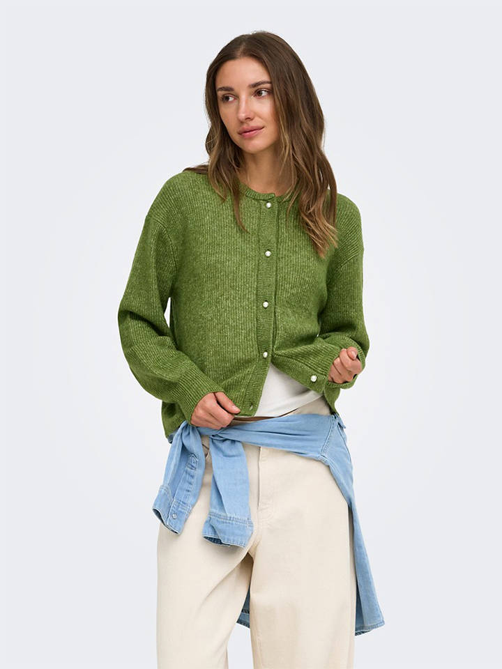 JDY Cardigan in Grün - L