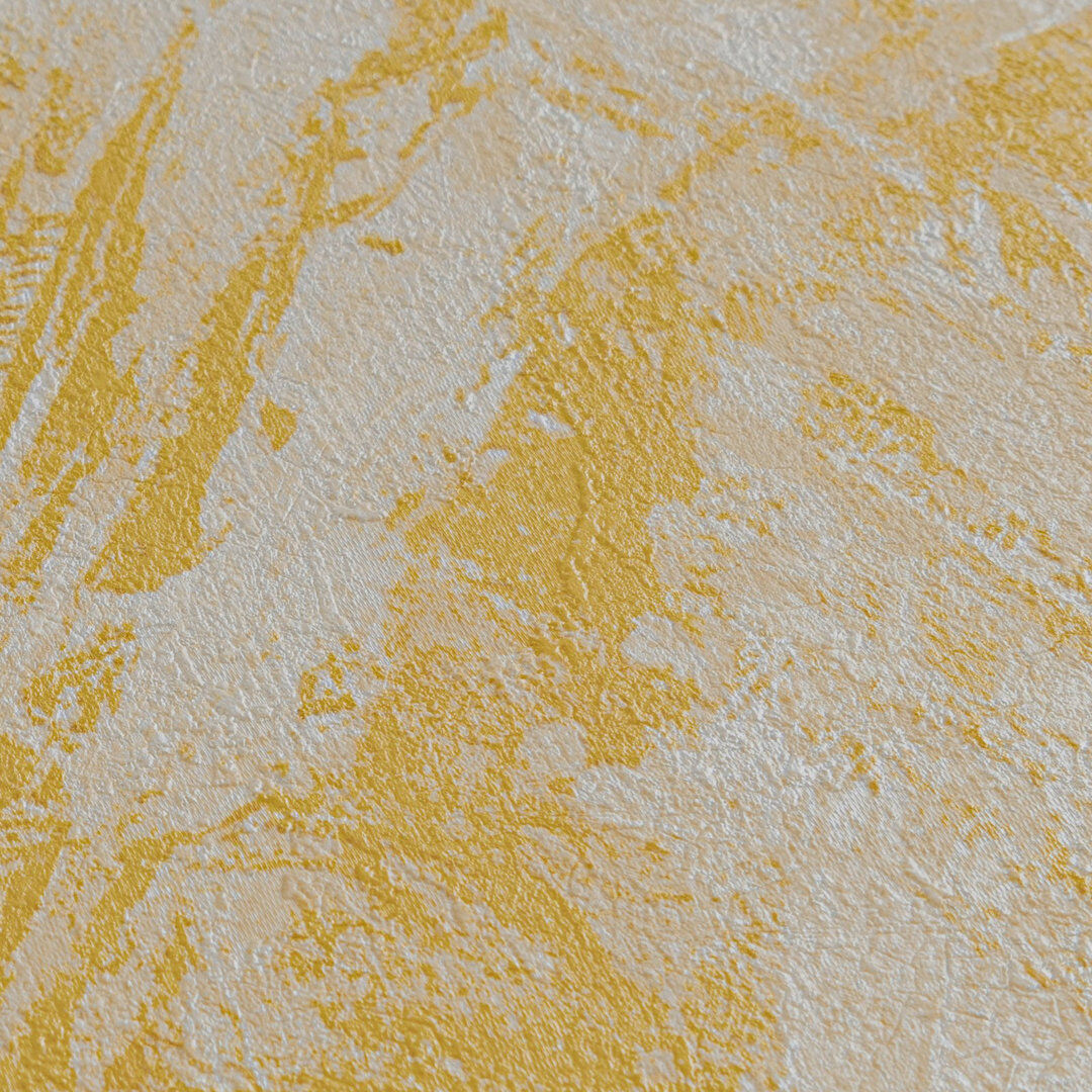 Galerie Home Galerie Horizon Wide Fan Wallpaper Yellow 1,005cm L