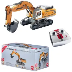 SIKU 6740 Set Liebherr R980 SME Raupenbagger mit Bluetooth App-Steuerung u. Fernsteuermodul