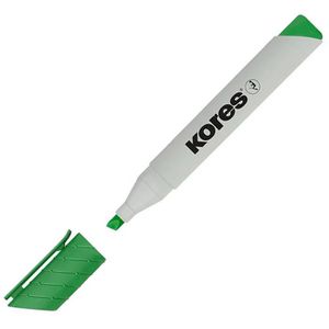 Kores Whiteboardmarker ECO XW2, grün, Keilspitze, Strichbreite 3-5mm, abwischbar