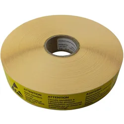 Wolfgang Warmbier, Klebeband, Papieraufkleber, ESD