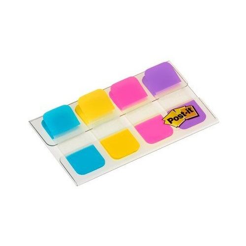 Post-it Index Strong Haftmarker farbsortiert 4x 10 Streifen