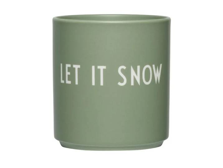 Design Letters Tasse favorite Design Letters 25 cl Let it snow