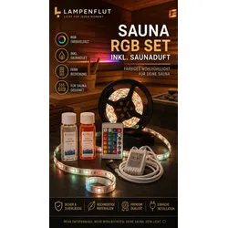 Sauna RGB Strips Set inkl. Saunaduft