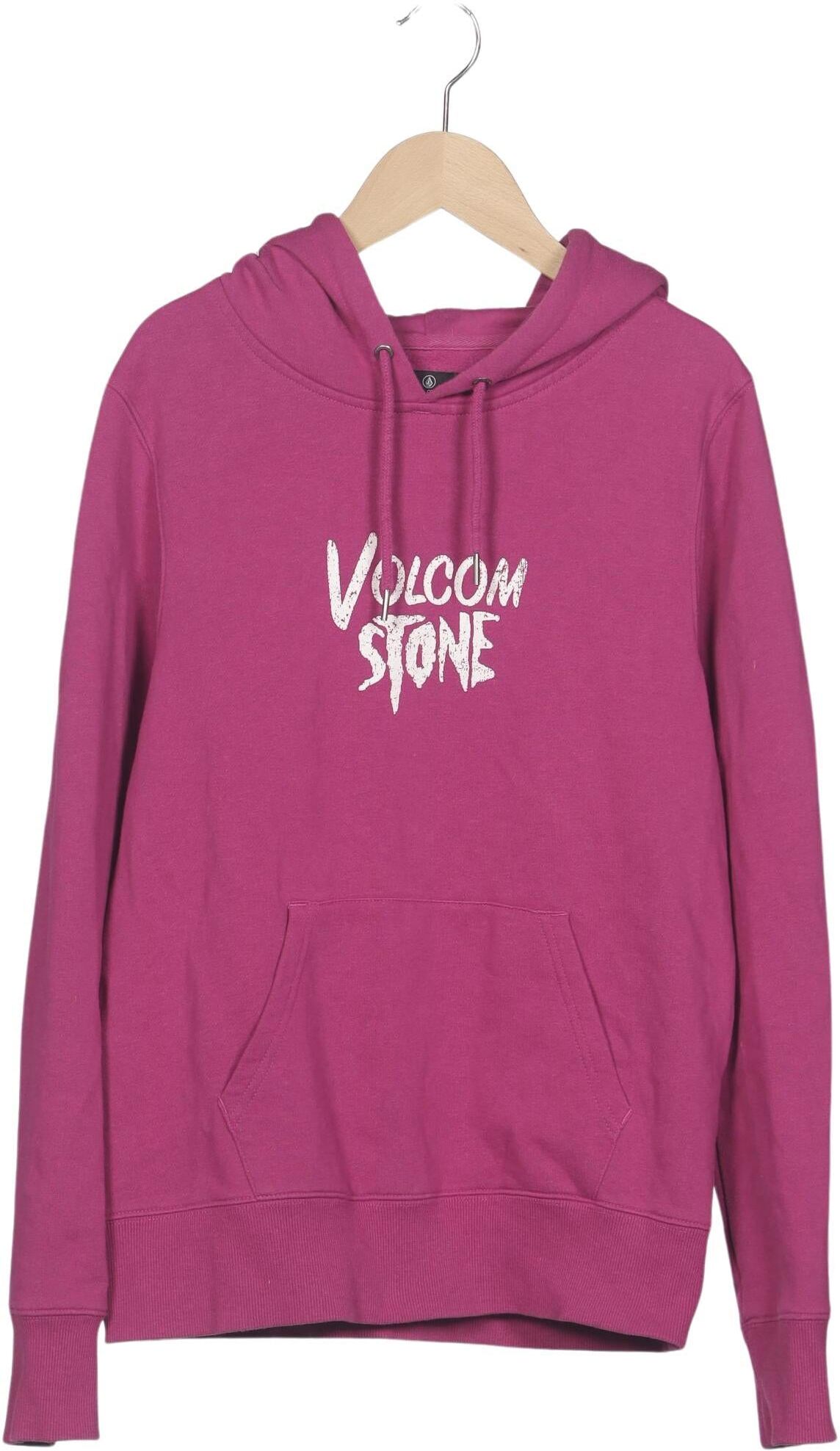 Volcom Damen Kapuzenpullover, Pink, Gr. S, Synthetik / Baumwolle - Second Hand