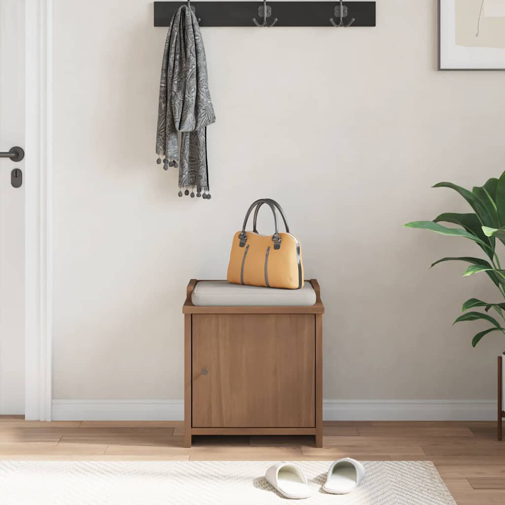 17 Stories Sydalee Shoe Storage Cabinet Walnut 0