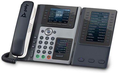 HP POLY Telefono IP Edge E450 abilitato per PoE (82M90AA)