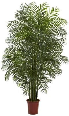 Nearly Natural 7.5-foot Indoor/ Outdoor Areca Palm - Green