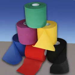 ELASTUS haft/fein Fixierbinde 20 m x 10 cm blau