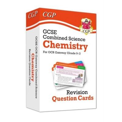 GCSE Combined Science: Chemistry OCR Gateway Revision Question Cards, Gebundene Ausgabe von Cgp Books, CGP Books, 978-1-78908-376-7