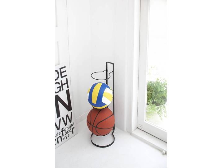 home24 Ballenrek 21 x 65 x 26cm zwart